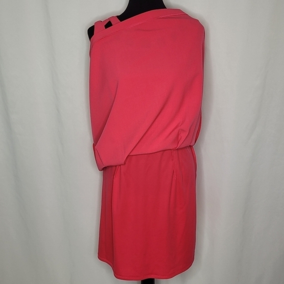 Eliza J Pink Sheath Dress - Size 12 - Picture 8 of 13